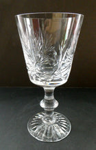 Load image into Gallery viewer, Pair of Large Red Wine Edinburgh Crystal Star of Edinburgh Glasses 7 inches
