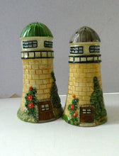 Load image into Gallery viewer, 1920s Maruhon Japanese Ceramics Pair of Lighthouses in Form of Lighthouses
