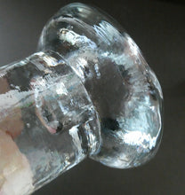 Load image into Gallery viewer, Stylish Minmalistic 1970s BLENKO GLASS Candle Holder / Candle Stick
