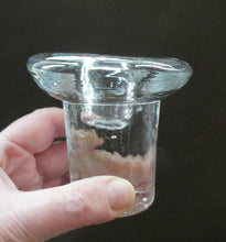 Load image into Gallery viewer, Stylish Minmalistic 1970s BLENKO GLASS Candle Holder / Candle Stick
