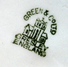 Load image into Gallery viewer, 1930s TG Green CORNISHWARE Lidded Storage Jar for RICE: 7 Inches in Height. Green Gresley Church Mark