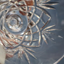 Load image into Gallery viewer, Pair of EDINBURGH CRYSTAL Small OBAN White Wine Glasses. SIGNED Height 4 5/8 inches