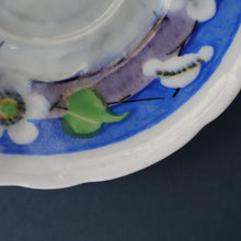 Load image into Gallery viewer, SCOTTISH POTTERY. Vintage 1920s Hand Painted MAK MERRY CUP AND SAUCER (a/f)