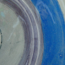 Load image into Gallery viewer, Set of Six Scottish Art Pottery Mak Merry Dessert Plate Prunus Design