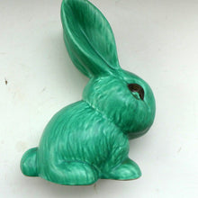 Load image into Gallery viewer, 1930s LARGEST Sylvac Green Rabbit No. 1028 10 1/2 inches
