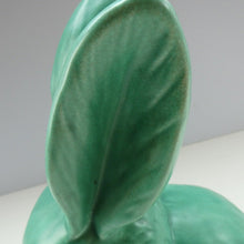 Load image into Gallery viewer, 1930s LARGEST Sylvac Green Rabbit No. 1028 10 1/2 inches