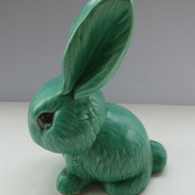 Load image into Gallery viewer, 1930s LARGEST Sylvac Green Rabbit No. 1028 10 1/2 inches