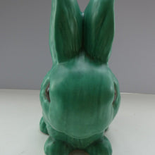 Load image into Gallery viewer, 1930s LARGEST Sylvac Green Rabbit No. 1028 10 1/2 inches