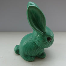 Load image into Gallery viewer, 1930s LARGEST Sylvac Green Rabbit No. 1028 10 1/2 inches