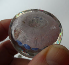 Load image into Gallery viewer, Cute Little MINIATURE Scottish Strathearn Glass Paperweight. 1970s
