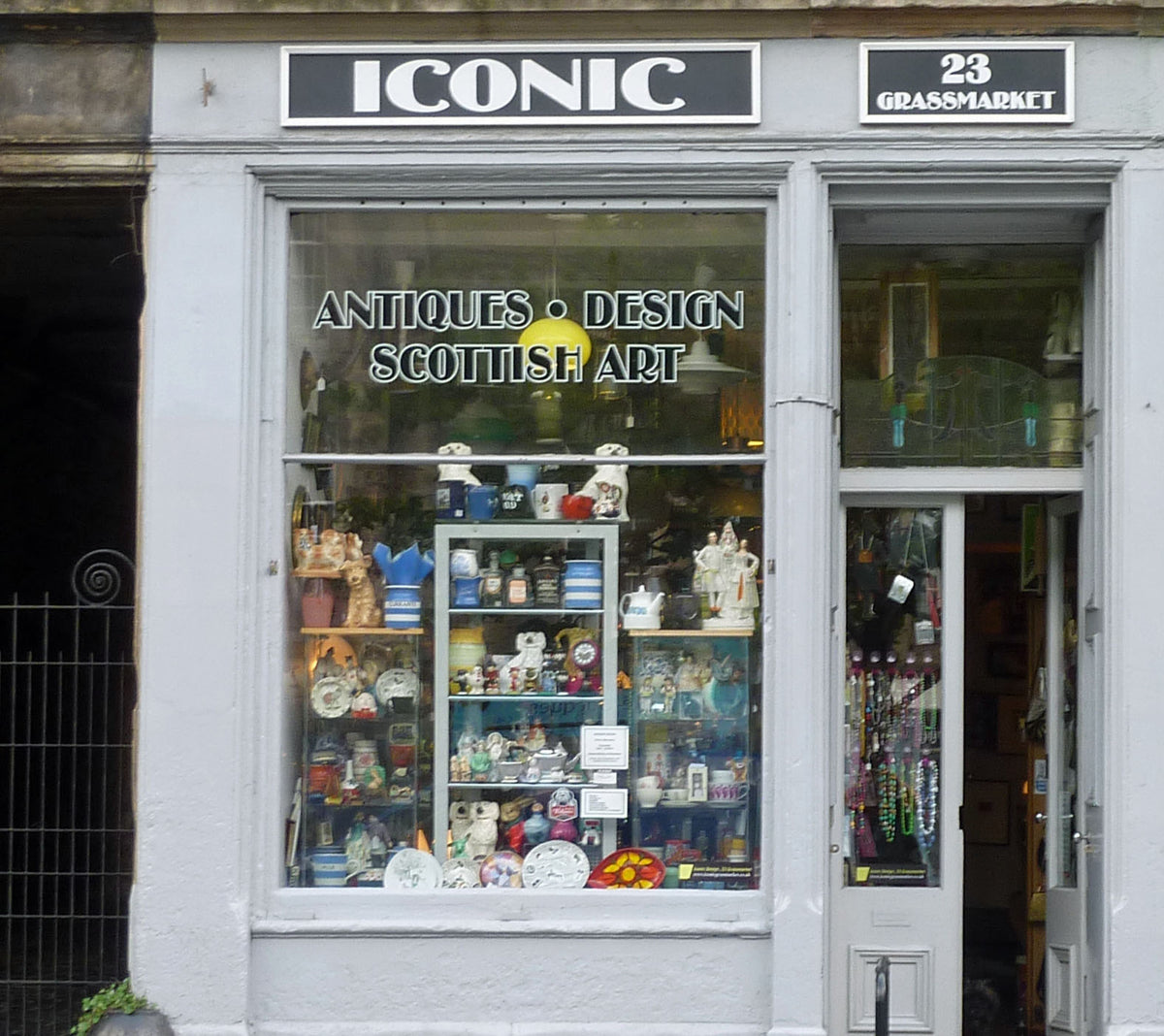 Iconic Edinburgh Shop Front