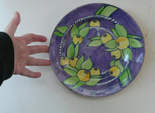 Load image into Gallery viewer, SCOTTISH POTTERY. Scottish Lady Decorator / Painter. 1930s Hand-Painted Plate. 9 inches
