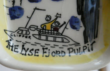 Load image into Gallery viewer, Vintage Norwegian Decorative Plate. The Lyse (Lysefjorden) Pulpit Fjord Media 1 of 13

