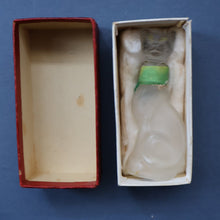 Load image into Gallery viewer, Delightful 1920s CUSSONS Miniature Cat Perfume Bottle or Flacon. 3 inches in height