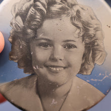 Load image into Gallery viewer, SCOTTISH HISTORY INTEREST. Rare 1950s Shirley Temple SAMPLE Biscuits Tin. Sunshine Biscuits, Glasgow