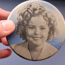 Load image into Gallery viewer, SCOTTISH HISTORY INTEREST. Rare 1950s Shirley Temple SAMPLE Biscuits Tin. Sunshine Biscuits, Glasgow