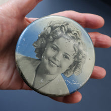 Load image into Gallery viewer, SCOTTISH HISTORY INTEREST. Rare 1950s Shirley Temple SAMPLE Biscuits Tin. Sunshine Biscuits, Glasgow