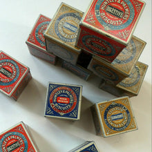 Load image into Gallery viewer, Vintage 1930s MINIATURE or SAMPLE Tin for Huntley and Palmer Biscuits. Blue Colour