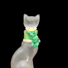Load image into Gallery viewer, 1920s CUSSONS Miniature Cat Perfume Bottle or Flacon. Wembley Empire Exhibition Interest 1924