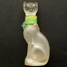 Load image into Gallery viewer, 1920s CUSSONS Miniature Cat Perfume Bottle or Flacon. Wembley Empire Exhibition Interest 1924