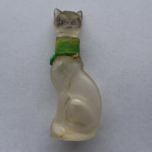 Load image into Gallery viewer, 1920s CUSSONS Miniature Cat Perfume Bottle or Flacon. Wembley Empire Exhibition Interest 1924