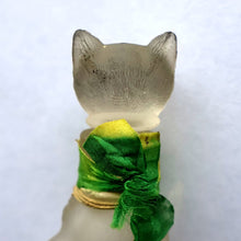 Load image into Gallery viewer, 1920s CUSSONS Miniature Cat Perfume Bottle or Flacon. Wembley Empire Exhibition Interest 1924