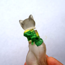 Load image into Gallery viewer, 1920s CUSSONS Miniature Cat Perfume Bottle or Flacon. Wembley Empire Exhibition Interest 1924