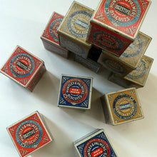 Load image into Gallery viewer, Vintage 1930s MINIATURE or SAMPLE Tin for Huntley and Palmer Biscuits. Yellow Colour