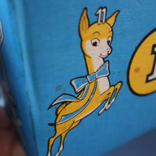 Load image into Gallery viewer, 1960s Collectable BOXED SET of Six Babycham Glasses with Yellow Deer Motif