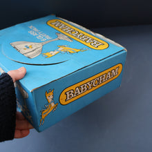 Load image into Gallery viewer, 1960s Collectable BOXED SET of Six Babycham Glasses with Yellow Deer Motif