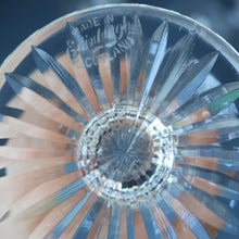 Load image into Gallery viewer, SET OF SIX. Vintage 1960s Edinburgh Crystal PORT WINE OR LIQUEUR Glasses. Star of Edinburgh 4 1/2 inches