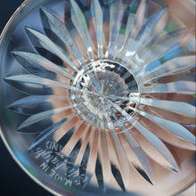 Load image into Gallery viewer, SET OF SIX. Vintage 1960s Edinburgh Crystal PORT WINE OR LIQUEUR Glasses. Star of Edinburgh 4 1/2 inches