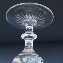 Load image into Gallery viewer, FOUR Vintage 1960s Edinburgh Crystal CHAMPAGNE Flute Glasses. Star of Edinburgh 6 1/4 inches