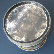 Load image into Gallery viewer, 1960s Vintage Cadbury's Biscuit Tin with Fitted Lid. Cartoon Birds and Apple Pattern