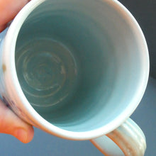 Load image into Gallery viewer, SCOTTISH POTTERY. 1950s Buchan Stoneware Tankard Shape Mug. Rare Abstract Pattern