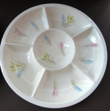 Load image into Gallery viewer, 1950s Norwegian Figgjo Flint Hors d&#39;ouevres Dish or Platter 
