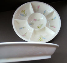 Load image into Gallery viewer, 1950s Norwegian Figgjo Flint Hors d&#39;ouevres Dish or Platter 
