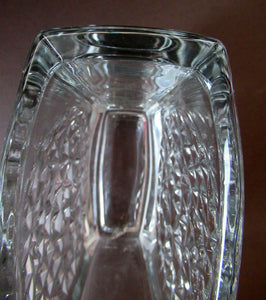 Sklo Union 1960s Czech Glass Vase