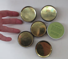 Load image into Gallery viewer, 1930s Ucal Art Deco Ointments Tins. Vintage Chemist Advertising
