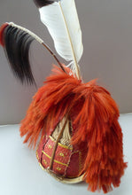 Load image into Gallery viewer, Vintage / Antique Nagaland Naga Woven Helmet Decorated with Goat Hair and Hide
