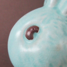 Load image into Gallery viewer, 1930s Pale Blue Snub Nosed Sylvac Rabbit 990