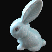 Load image into Gallery viewer, 1930s Pale Blue Snub Nosed Sylvac Rabbit 990
