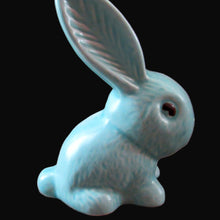 Load image into Gallery viewer, 1930s Pale Blue Snub Nosed Sylvac Rabbit 990
