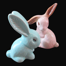 Load image into Gallery viewer, 1930s Pale Blue Snub Nosed Sylvac Rabbit 990