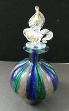 Load image into Gallery viewer, Vintage Murano Glass Perfume Bottle with Fancy Stopper
