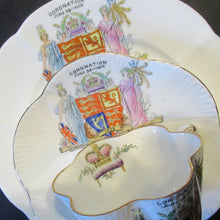 Load image into Gallery viewer, 1902 Foley China Trio Coronation of Edward VII 1902