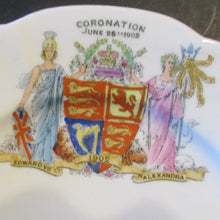 Load image into Gallery viewer, 1902 Foley China Trio Coronation of Edward VII 1902
