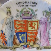 Load image into Gallery viewer, 1902 Foley China Trio Coronation of Edward VII 1902