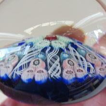 Load image into Gallery viewer, Vintage Scottish Glass Paperweight. Strathearn Millefiori 10 Spokes