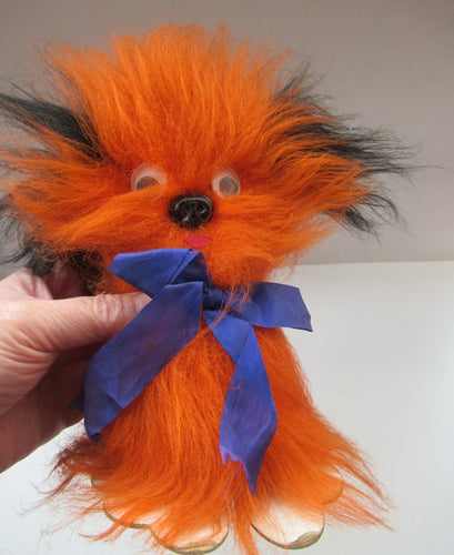 1960s Fuzzy Wuzzy Hairy Gonk: Fairground Prize Vintage Toys